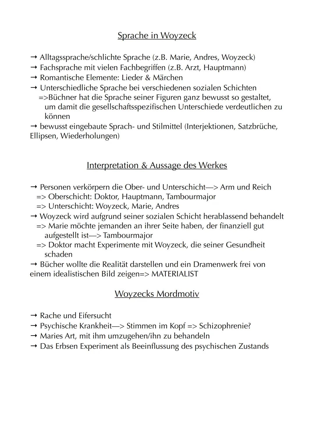 # Georg Büchner: Woyzeck
Autor: Georg Büchner
Jahr: (1836)1837
Textsorte: Dramenfragment (aufgrund seines frühen Todes)
Literaturepoche: Vo