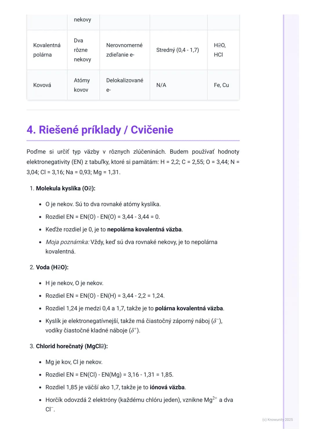 # Chemické väzby
1. Prehľad chemických väzieb
Chemické väzby sú ako "lepidlo", ktoré drží atómy pohromade v molekulách alebo
v kryštáloch.