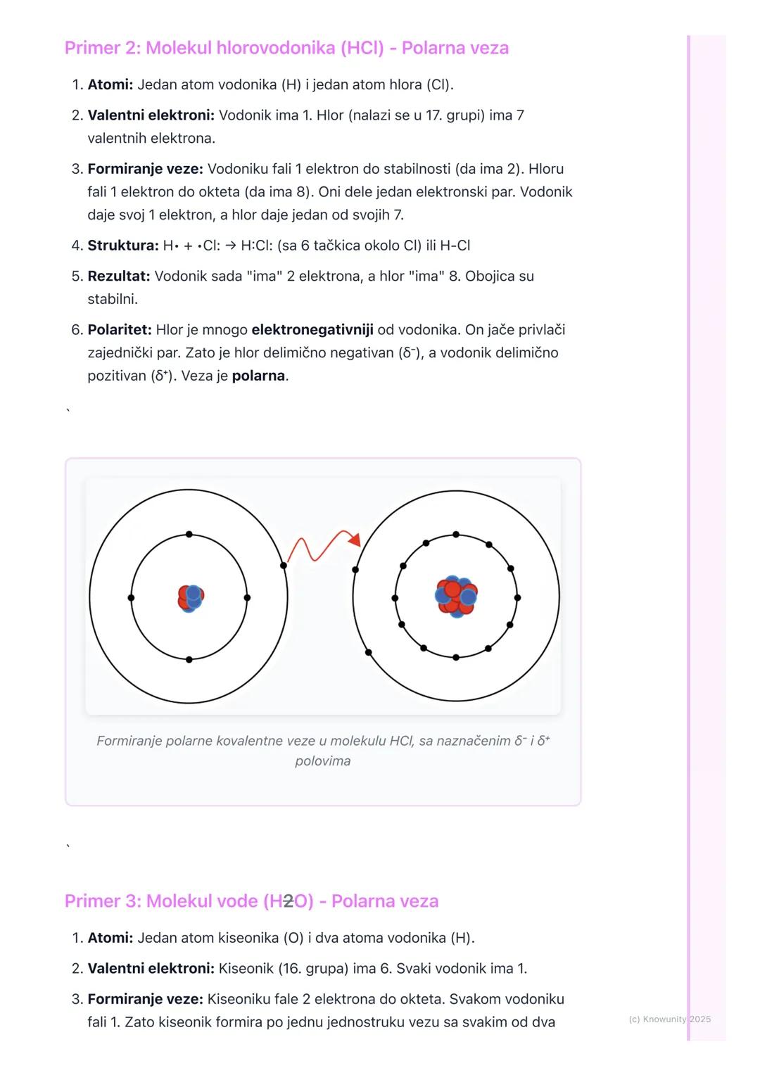 # Kovalentna veza
Šta je kovalentna veza?
Kovalentna veza je hemijska veza koja nastaje između atoma nemetala.
Ključna stvar je da atomi d