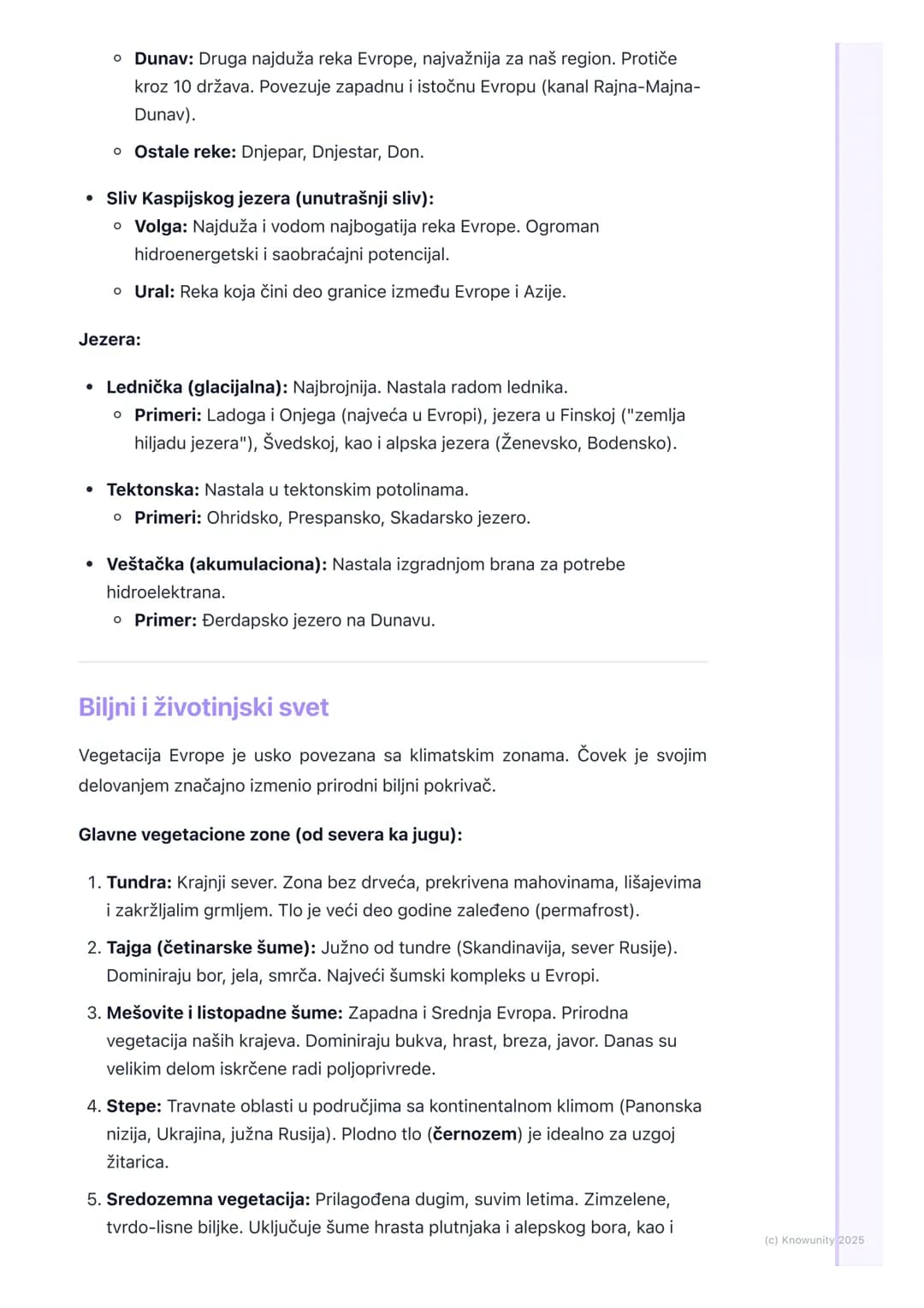 # Fizičko-geografske odlike
Evrope
Uvodni pregled fizičko-geografskih odlika
Evropa je, iako drugi najmanji kontinent, izuzetno geografski