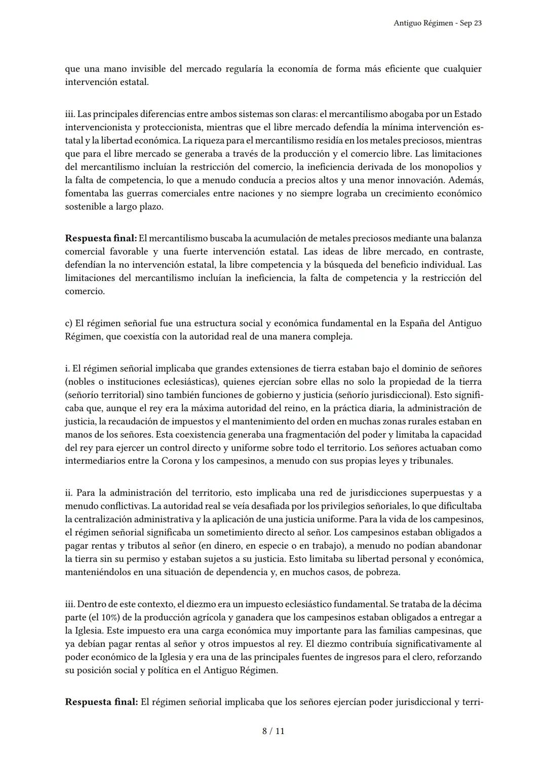 Antiguo Régimen
Generado por Knowunity - Sep 23
Descripción: Este examen cubre el Antiguo Régimen, sociedad estamental, absolutismo monárq